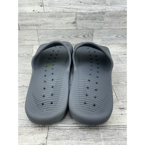 Nike Kawa Shower Slides Men Sz 14 Grey Black Swoosh Sport Sandals 832528-002 main image 8